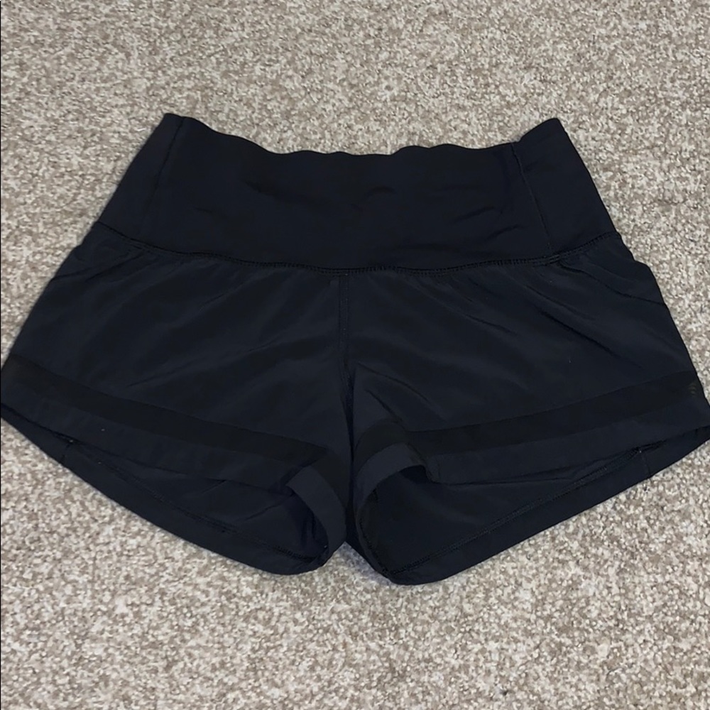 Lululemon High Rise running shorts